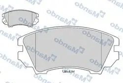 Fren Balata Ön 09-Insignia (Jant:17) *U.K**