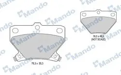 Fren Balata Arka 01-04 Corolla.Verso-Yaris