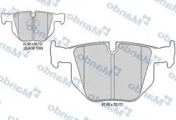 Fren Balata Arka 08-X5.E70-X6.E71 3.0-3.5