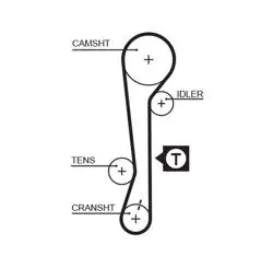 Triger Kayışı 00-Accent-Cerato-Rio 1.4-1.6 16V