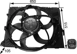 Komple Fan BMW E87 E90 N43 N45n N46n