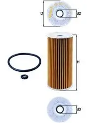 Yağ Filtresi W168 98-04 W245 05-11 Vaneo 414 02-05