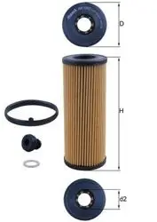 Yağ Filtresi W168 97-04 Vaneo W414 02-05