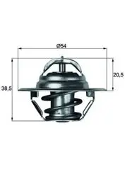 Termostat 79 °C Conta Ile Mercedes-Benz Sl (W121) 190 Sl (121.042, 121.040)