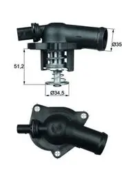 Termostat (109°) Golf IV Bora A2 1,6Fsı Lupo 1,4Fsı