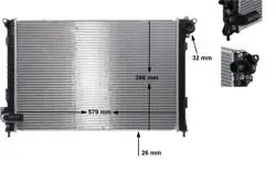 Motor Su Radyatörü Mini R50 R53 01-06 R52 04-08