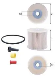 Mazot Filtresi Expert P406 C5 Jumpy Partner II Berlingo II Xsara Picasso Xsara II C4 Dw10td (2.0 HDI 8V) Scudo 2,0Jtd P607 C5 II 807 C8 P406 C6 Dw10ated4 (2.0 HDI 16V) / Dw12ted4 (2,2Hdı 16V) Grand Vitara 2.0 HDI 2001 2015
