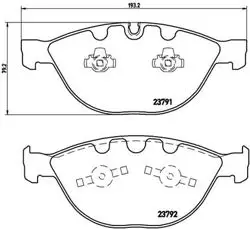 Fren Balatası Ön BMW E65-E66 / E60-E61-E63-E64 M5 / M6 2379101