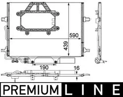 Klima Radyatörü C219 05-10 W211 05-08 S211 05-09