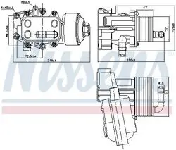 Yağ Filitre Kütüğü VW 2.0 TDI CGL Soğutuculu 2011 -