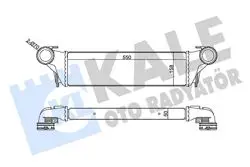 Turbo Radyatörü BMW M57n X5 E53 03-06