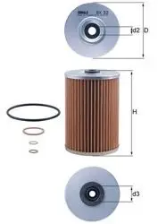 Yağ Filtresi M 110 W 116 W 123 W 126