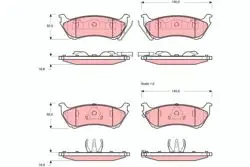 Fren Balatası Arka Ml-Class W163 98-05