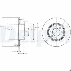 Fren Diski (Çiftli Paket) , Deliksiz