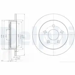 Fren Diski (Çiftli Paket) , Deliksiz