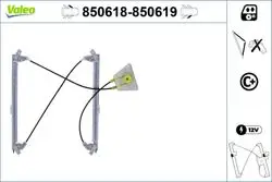 Cam Mekanizması Ön Sol Audi A3 Guvenlık Bınek (Ithal)