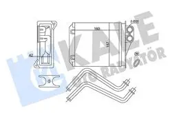 Kalorifer Radyatörü 07-Crafter-Sprinter 2.0-2.5Tdi