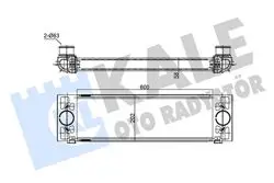Turbo Radyatörü (Intercooler) 12-15 Transit 2.2Tdci