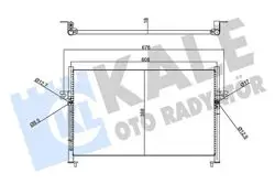 Klima Radyatörü (Kondenser) 97-Starex 2.5Crdi