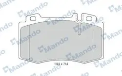 Fren Balata Ön 01-07 C-Seri (W203) E-Seri (W211)