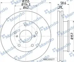 Disk On (Ad) 06-Hilux 2.5D-4D