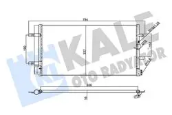 Klima Radyatörü (Kondenser) 08-18 Aı.A4-A5-A6-A7-Q5