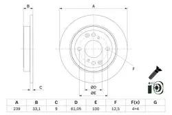 Disk Arka (Ad) 09-Jazz 1.2-1.3 Kaplamalı