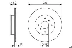 Disk On (Ad) &Lt,92 Corolla *Ae92* Havalı