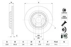 Disk Arka (Ad) 13-S-Seri (W222-V222-X222)