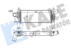 Turbo Radyatörü (Intercooler) 06-Navara-Pathfinder.III + Ms