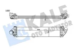 Turbo Radyatörü (Intercooler) 11-Focus.III-Cmax-Mondeo-Smax 2.0Tdci