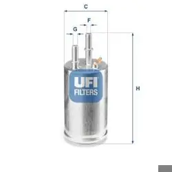 Benzin Filtresi 10-S60-S80-V60-V70-Xc60