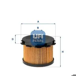 Mazot Filtresi 98-Partner-Berlingo *Dw8-Dw8b*