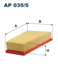 Hava Filtresi 13-A-Seri (A180-A200) B-Seri (B180-B200) Ucgen