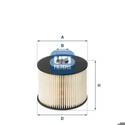 Mazot Filtresi 308-407-508-3008-5008-C4-C5-Exp-Scd-Jumpy 2.0Hdi