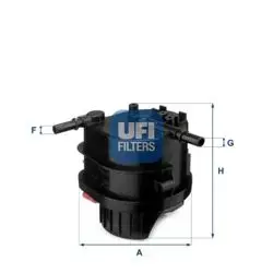 Mazot Filtresi 107-1007-206-307-Bipper-C1-C2-C3-Nemo 1.4Hdi Isıtıcı Yok **Oe**