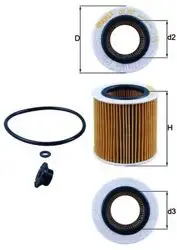 Yağ Filtresi 12-1-Seri (F20-F21) 3-Seri (F30-F31-F34-F35)