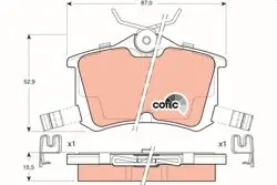 Fren Balata Arka Accord VI (Ck, Cg, Ch, Cf) 98-031.8 İ (Cg8) 2.0 İ (Cg9) 2.2 Type-R (Ch1) 2.0 Turbo Dı (Ch2) Accord VI Hatchback (Ch, Cl) 99-021.8 İ (Ch6) 2.3 (Cl4) 2.0 (Ch7) 2.0 TDI (Ch8) Accord VII (Cl, Cn) 03-082.0 (Cl7) 2.4 (Cl9) 2.2 İ-C