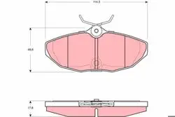 Fren Balata Arka S-Type 02-07 Xj 03-09