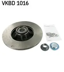 Disk + Rulman Arka 08-Partner-Brl-C4.Pcs 1.6Hdi (1.Disk + 1.Rlm)