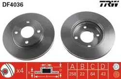 Disk On 99-05 Focus 96-Fiesta