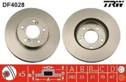 Disk On 96-02 Cr-V 2.0 99-05 Hr-V 1.6