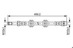 Fren Hortumu Arka 13-2-Seri (F45-F46)