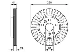 Disk On (Ad) 06-09 Megane.II 2.0 DCI