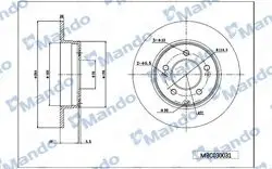Disk Arka (Ad) 06-Sonata-Ka.Magentis 2.0Crdi