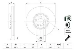 Disk On (Ad) 19-3-Seri (G20-G80-G28-G21-G81) 5-Seri (F30-F90-G31) X3-X5
