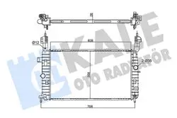 Radyatör 03-Meriva 1.6 16V *Z16xe*