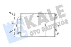 Klima Radyatörü (Kondenser) 05-Logan 1.5 DCI-1.6 16V