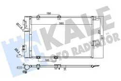 Klima Radyatörü (Kondenser) <02 Astra.G 1.6 16V *Z16xe*
