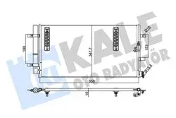 Klima Radyatörü (Kondenser) 08-A4-A5-Q5 1.8Tfsi-2.0Tfsi- TDI-2.7Tdi-3.0Tdi